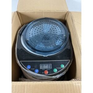 Digital Halogen Convection Oven Lid – Countertop Air Fryer Cooker Replacement To